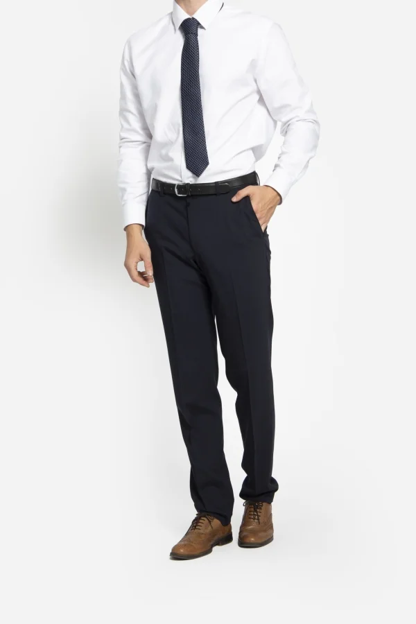 Pantaloni clasici FLAVIO bleumarin