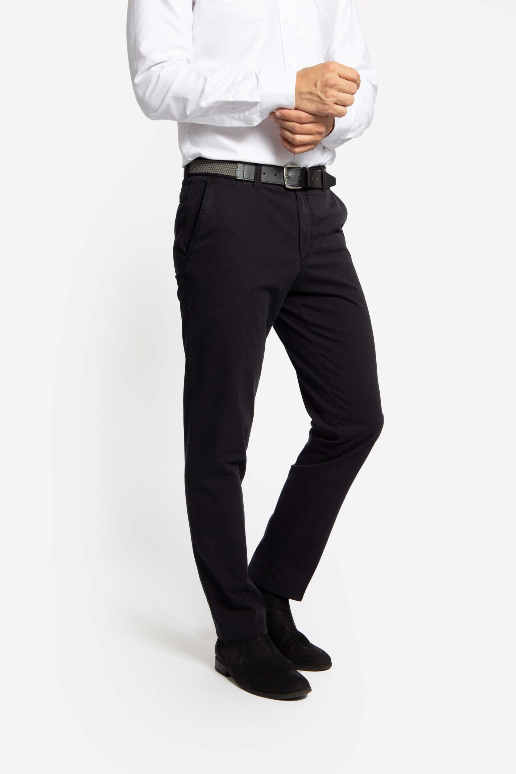 Pantalon casual GIULIO-CP negru