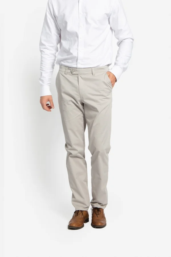 Pantaloni spălaţi din tesatura elastica SPIRITO-MF gri