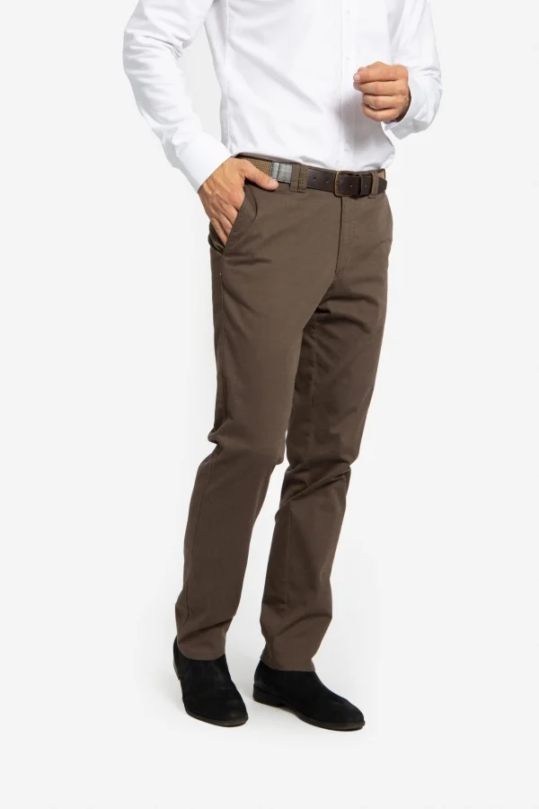 Pantaloni SERGIU-MF bej inchis