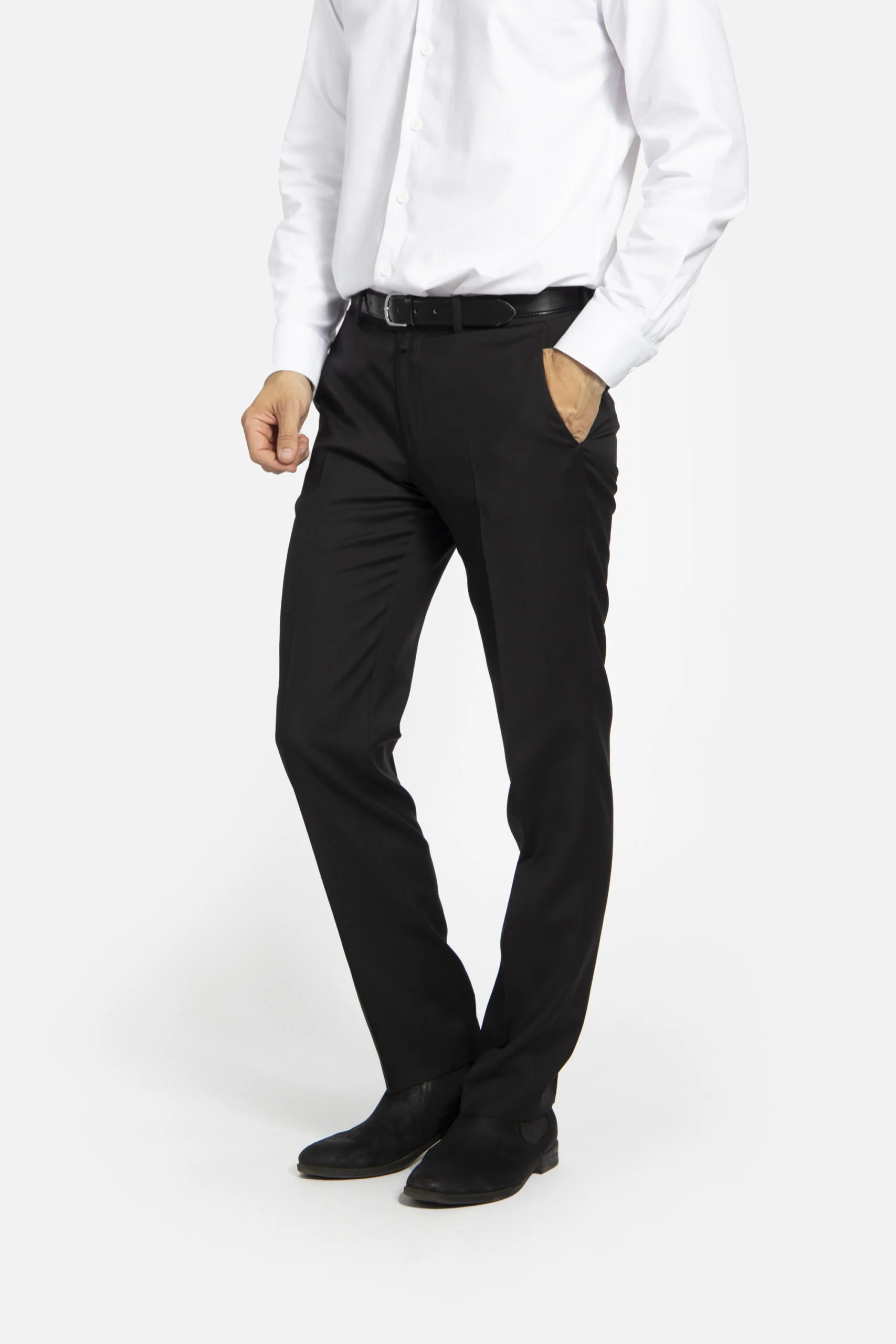 Pantaloni clasici FLAVIO negru