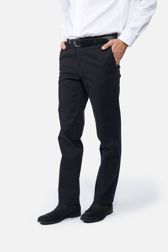Pantaloni cu betelie stop cămașă Giuliano negru