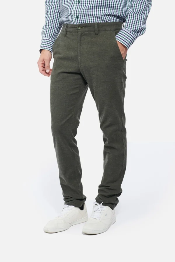Pantaloni 4YOUTH vernil