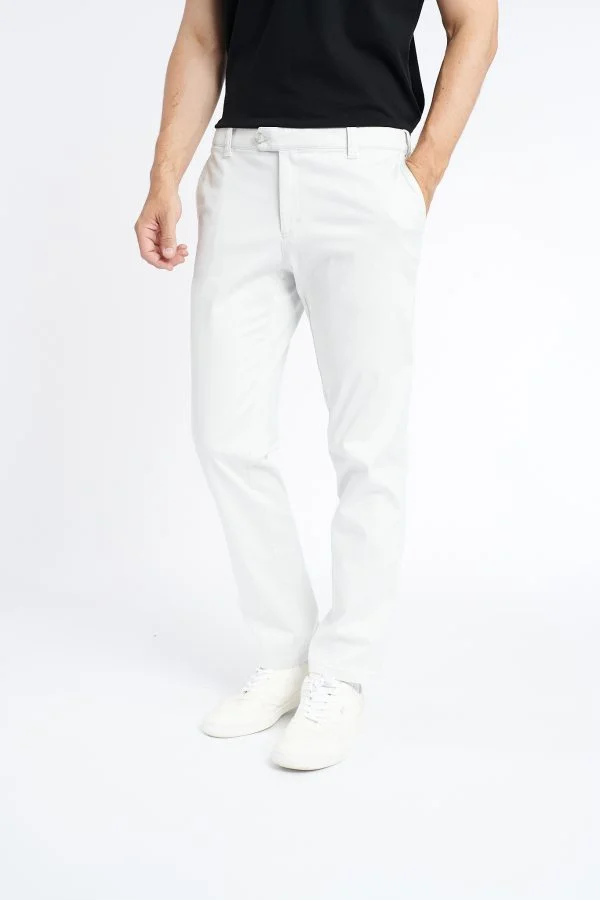 Pantalon casual GIULIO-MF, gri deschis