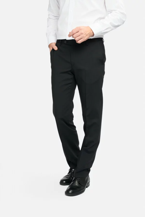 Pantaloni clasici Flavio, negru