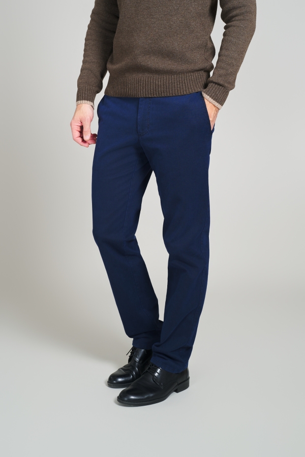 Pantaloni casual Graziano-Mf, bleumarin