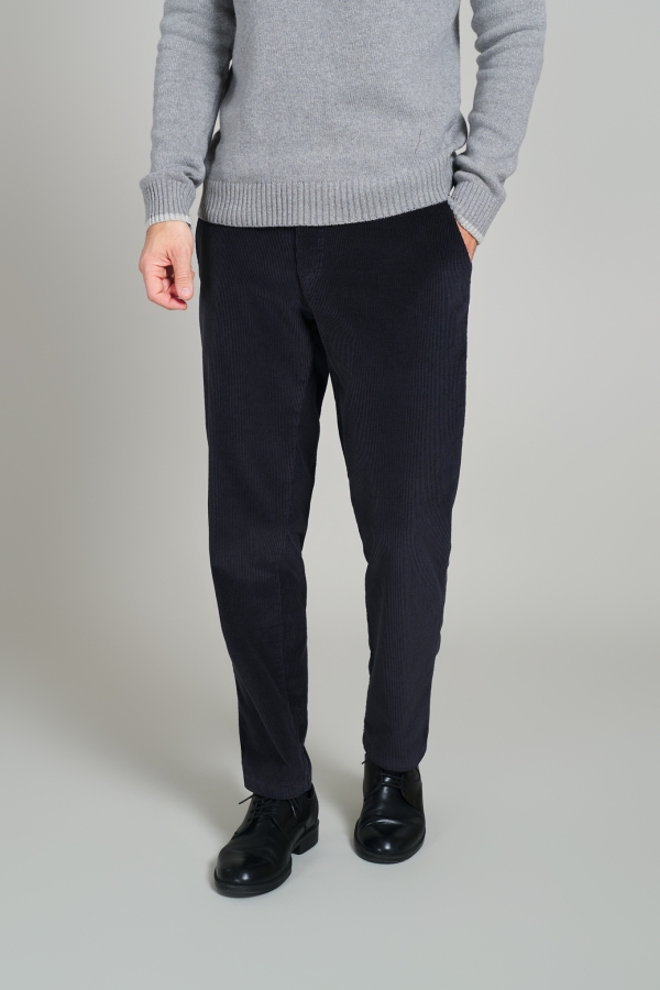 Pantaloni casual Giuliano-Mf, antracit