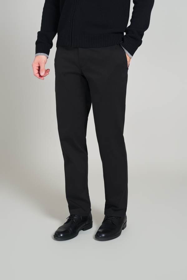 Pantaloni casual Graziano-Mf, negru