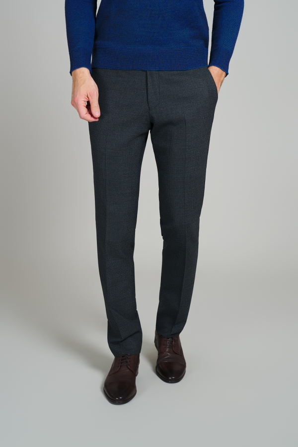 Pantaloni clasic Amadeo, antracit