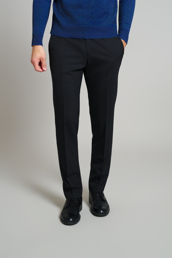 Pantaloni clasic Amadeo, negru